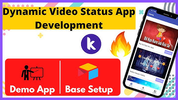 #2 Dynamic Video Status App Dev: Earn $50 Per Day |App Demo | Airtable Base Setup | Splash | Kodular