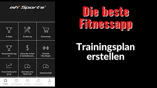 Trainingsplan erstellen mh sports app fitnessplan ganzkörpertraining screenshot 4