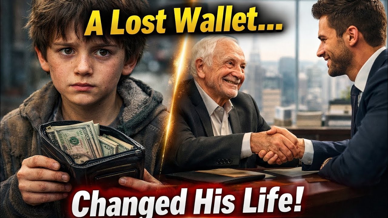 A Lost Wallet Changed His Life Forever | Integrity Test Story | Realistic AI Cinematic Film
