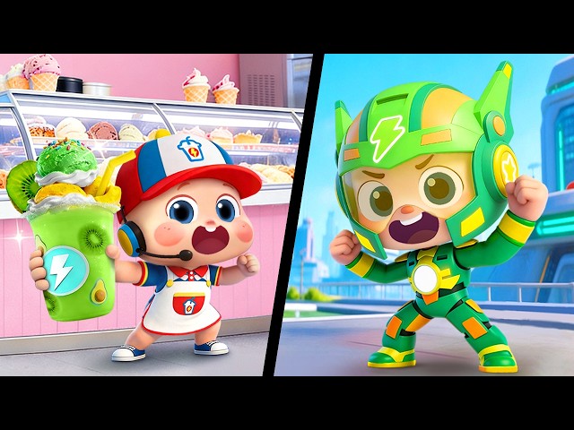 ふりふりシェイク！ミルクシェイクマン💛 | イエス！ネオ | 赤ちゃんが喜ぶ歌 | 童謡 | アニメ | 動画 | ベビーバス| BabyBus