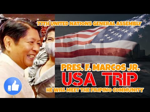 President Ferdinand Marcos Jr. USA trip||pinoyNZTV