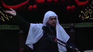 الشيخ علي البيابي - الإمام زين العابدين يرد في مجلس يزيد على أن الإمام الحسين خرج من أجل الدنيا