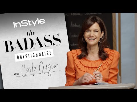 Carla Gugino Ranks Her Hottest Spy Kids Mom Looks | Badass Questionnaire | InStyle