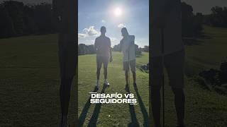 Desafío vs seguidores: 2 hoyos match play contra Santiago #golf #pga #instagolf #birdie