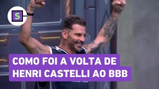 Bbb 26 Como Foi A Volta De Henri Castelli Antes De Par Mal Novamente Globo Diz Que Ele Está Bem