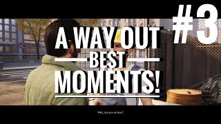 A Way Out | Best Moments & Funniest Scenes | Vol 3 - BASEBALL & NAILGUNS With Commentary!