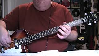 Elvis Presley Sylvia Bass Cover with Notes & Tab