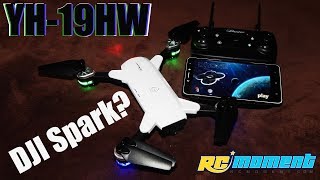 Квадрокоптер YH-19HW - бюджетная смесь Mavic и Spark