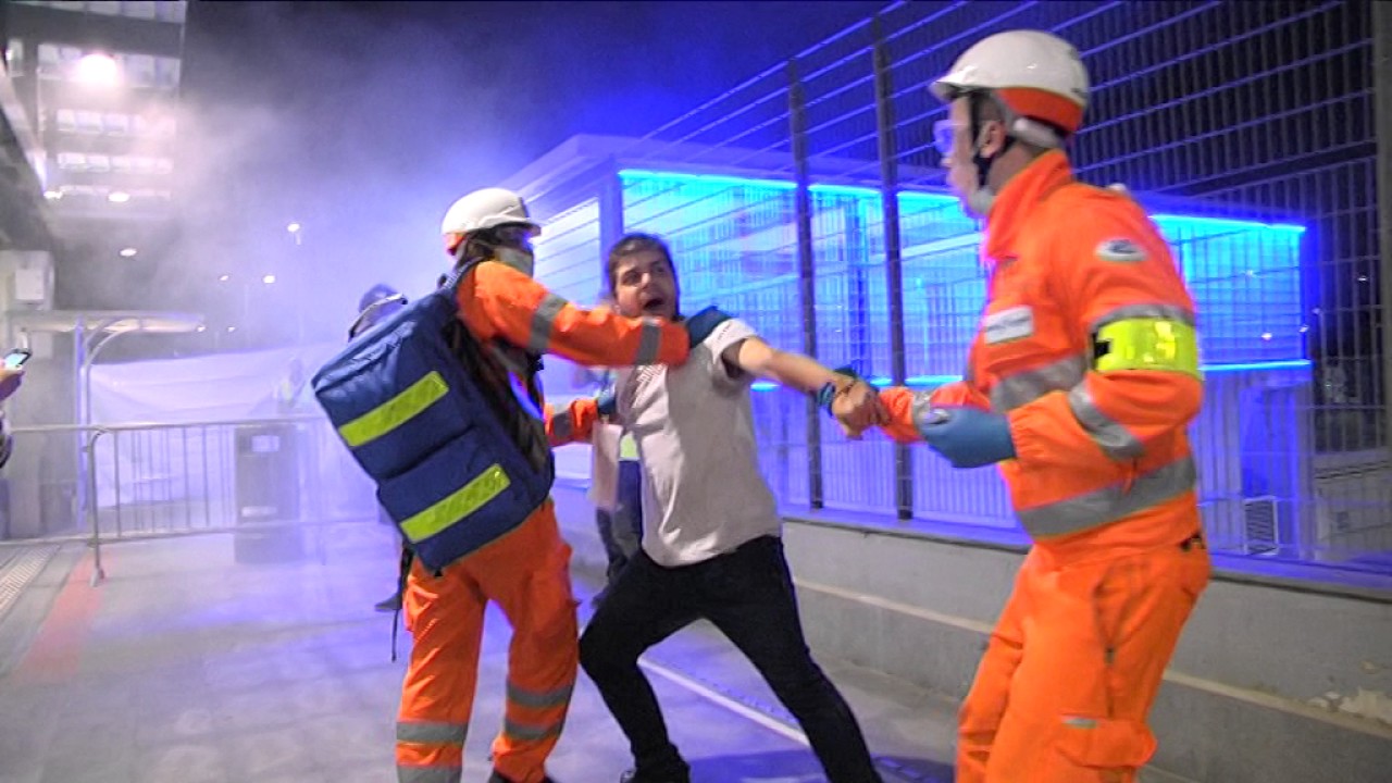 Esplode una bomba nella metropolitana di Brescia! E' l'ultima simulazione della FAPS