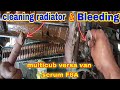 CLEANING RADIATOR AND BLEEDING | MULTICUB VERSA VAN SCRUM F6A