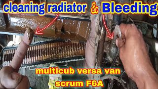 CLEANING RADIATOR AND BLEEDING | MULTICUB VERSA VAN SCRUM F6A