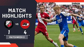 FC Utrecht - AZ Alkmaar | 1-4 | Highlights | Eredivisie 2026-27 | utrecht az
