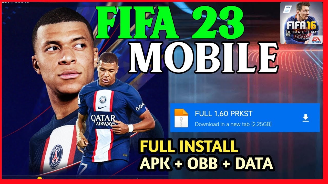 FIFA 23 Mobile is now available on Android: download the MOD APK here 