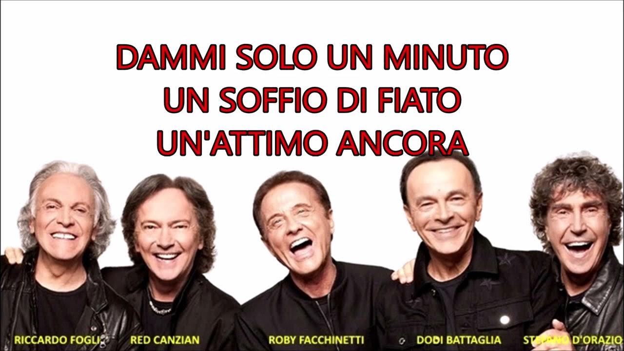 DAMMI SOLO UN MINUTO POOH CON TESTO🎤(with lyrics)♫♫ [1977 ] YouTube