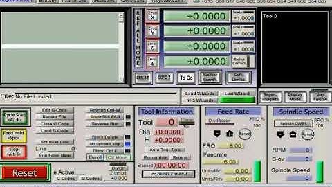 Mach3 setup for 4 axis CNC