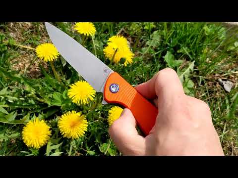 Shirogorov Hati M390 G10 orange FS washers Russia