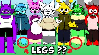 New Human But With Legs Incredibox Sprunki Retake All Characters