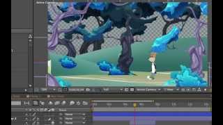 Adobe After Effects 2D Animation | Test & Speed Process *Paper to Digital*