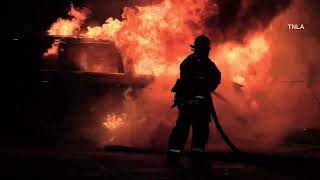 Solo Vehicle Crash Results in Van Catching Fire in Santa Paula
Date: 7/25/2026
Time: 1:40am
Location: S 8TH ST & E HARVARD BLVD, SANTA PAULA, CA
Notes:
•At the above date and time, authorities responded to a traffic collision at the intersection of 8th St and Harvard Blvd in Santa Paula.
•At the scene, a van was well engulfed in flames next to an apartment complex. Firefighters were able to quickly knock down the large flames.
•No other vehicles were reported to be involved in the crash, and the solo occupant was reported to have fled the scene prior to police arrival.
•Firefighters confirmed that the fire did not extend to the complex.
•No injuries were reported. Solo Vehicle Crash Results in Van Catching Fire in Santa Paula