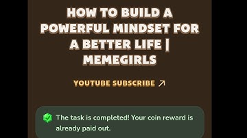 MemeFi New Video Code Today MemeGirls | How to Build a Powerful Mindset for a Better Life |MemeGirls