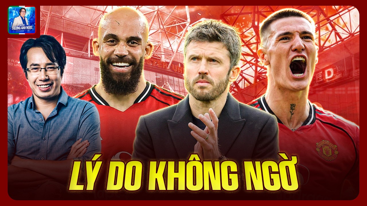 Thắng như chẻ tre ở Ngoại hạng Anh, vì sao MU chưa chính thức bổ nhiệm HLV Michael Carrick?