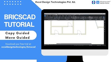 Mastering Copy Guided & Move Guided Commands in BricsCAD: Tips & Tricks | Excel Design Technologies