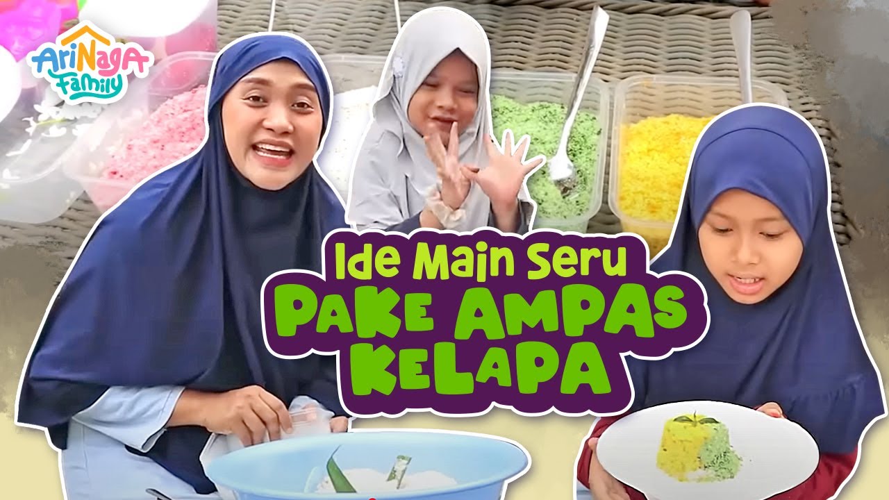 Ampas Kelapa Jadi Mainan Se-Seru Ini