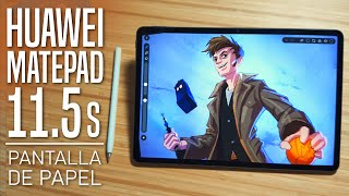 ¿El Nanotexturizado del iPad Pro Por 400€? Review Artista Huawei Matepad 11.5S