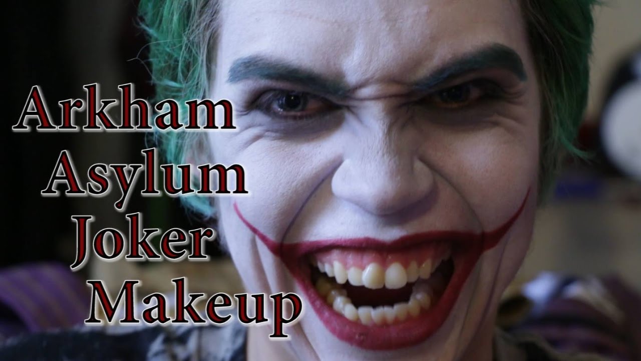 Arkham Asylum Joker Makeup YouTube