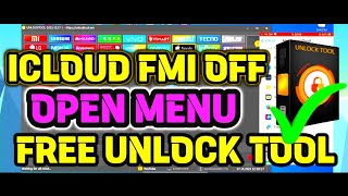 [FREE] ICLOUD FMI OFF | OPEN MENU | All DEVICE IOS TO IPHONE 15 PRO MAX All IPAID BY UNLOCKTOOL 2024