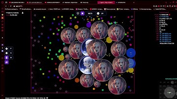 AGAR.IO LIVESTREAM WITH BIG BOTS 🔴 SPONSORED OP-BOTS.COM