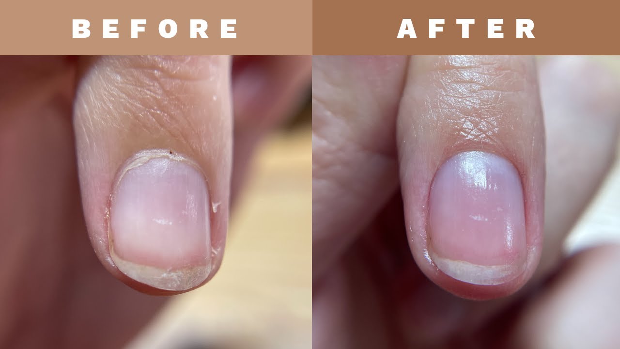 How to make your natural nails look good! #nails #beautyhacks #beautyt, cuticle removal