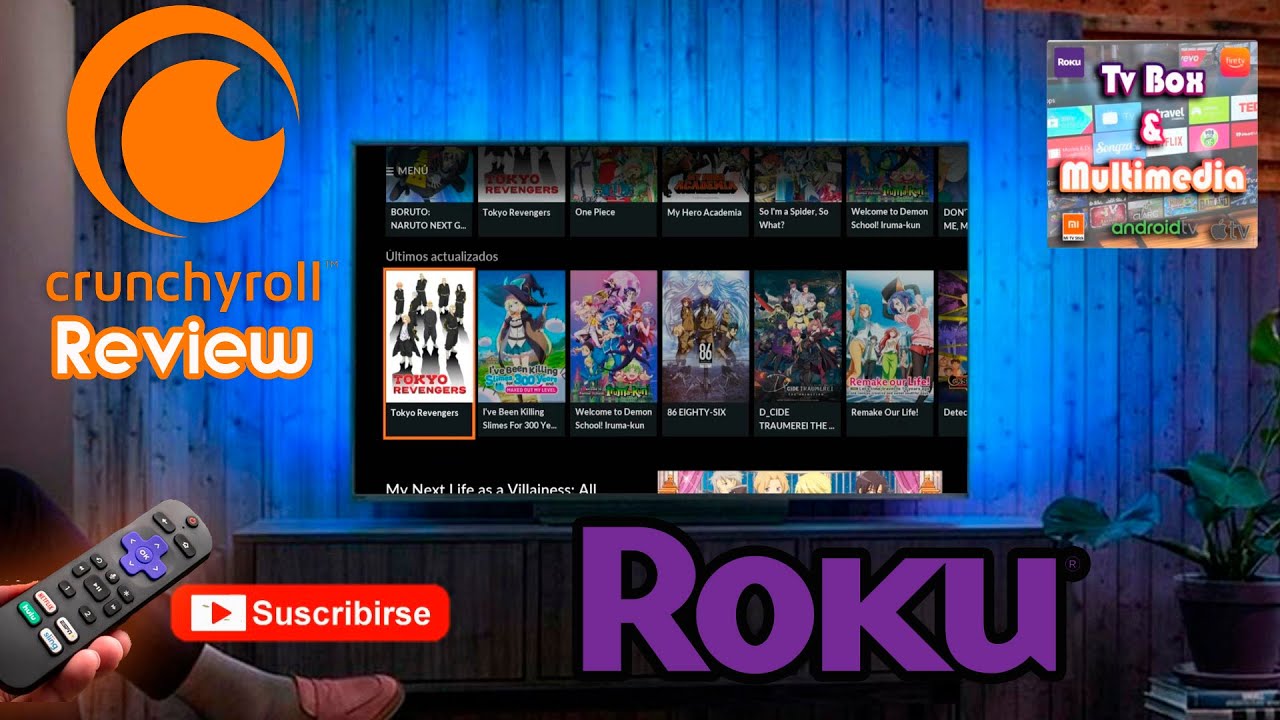 Crunchyroll, TV App, Roku Channel Store