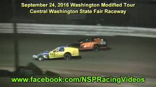 Central Washington State Fair Raceway Washington Modified Tour Highlights