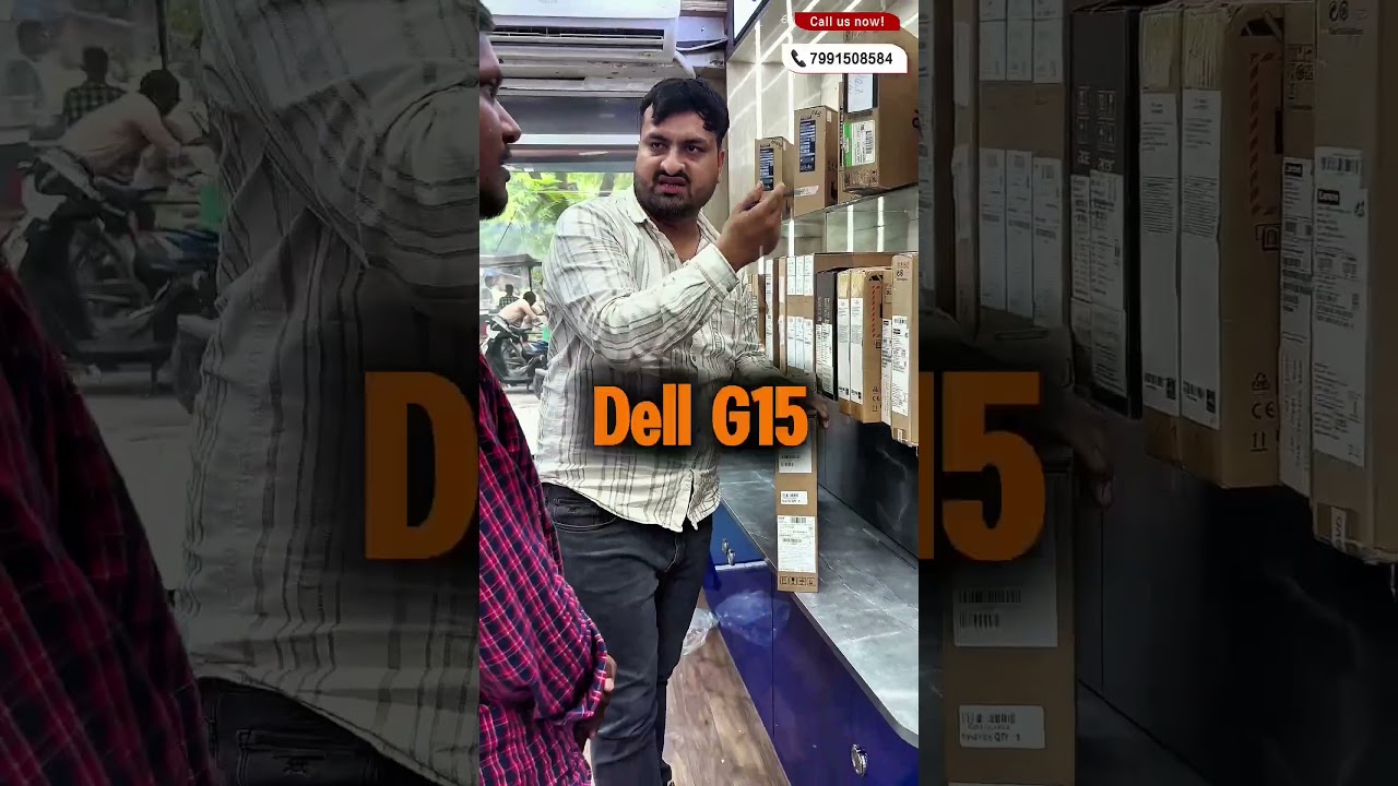 DELL G15 लैपटॉप LENE कस्टमर LUCKNOW SEआया😍Divine Computer Varanasi