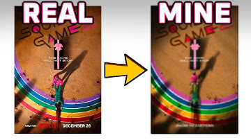 I Recreated Squid Game Posters… With ACTION FIGURES