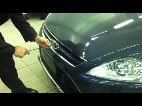 Ford Mondeo - Вскрытие замка капота ...