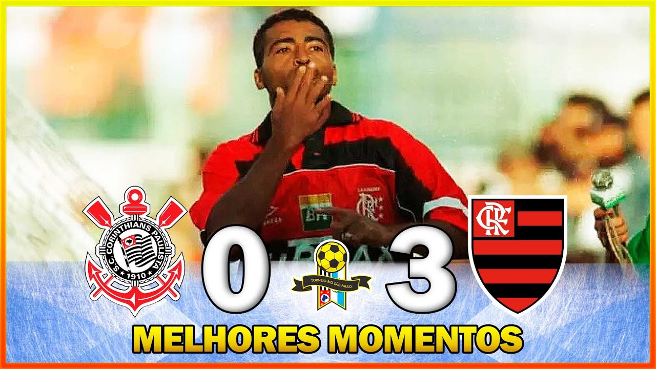 CORINTHIANS 0 x 3 FLAMENGO ● MELHORES MOMENTOS ● TORNEIO RIO-SÃO PAULO 1999 ● 4ª RODADA