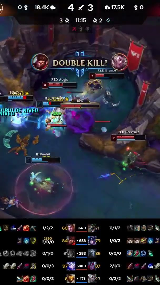 A RED lutou com a Isurus Estral, com as Vastilarvas e saiu com o ace! #LTASul