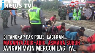 RAZIA CIPTA KONDISI ASMARA SUBUH DI DELI SERDANG, POLISI TEMUKAN PETASAN SPIRTUS.