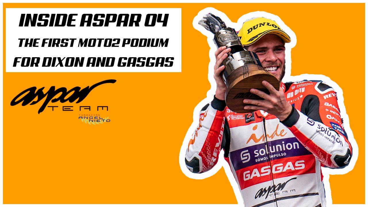 Inside Aspar 2022 04 - The first podium for Dixon and GASGAS