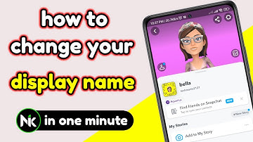 How to Change Your Display Name on Snapchat [ 2022 Updated ] Snapchat Name Change