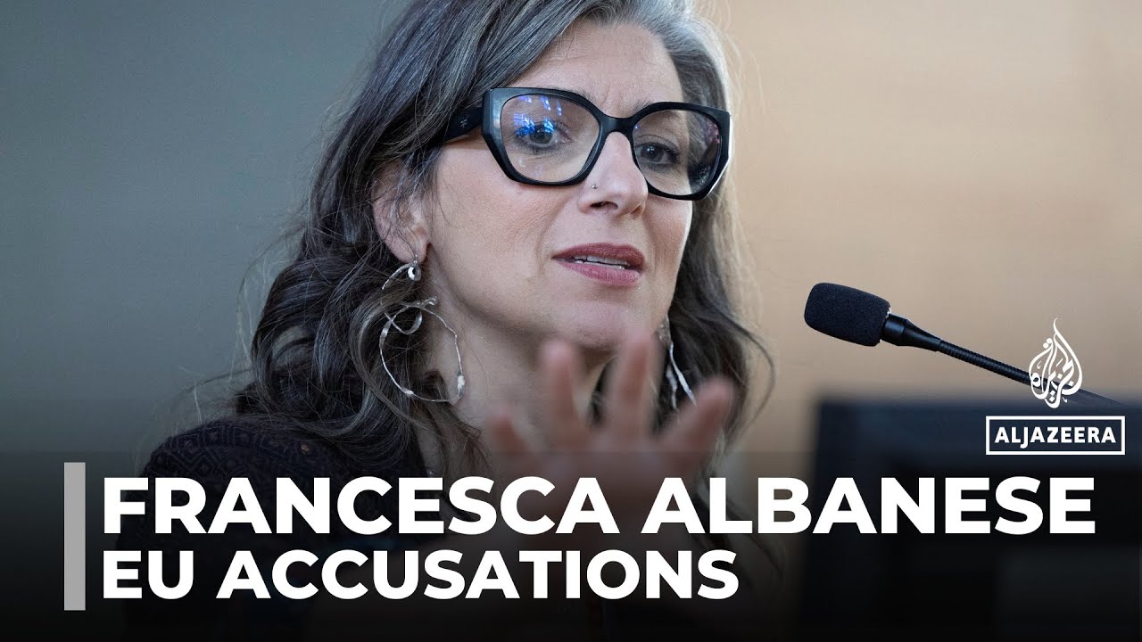 Francesca Albanese 'witch hunt': EU countries falsely accuse UN special rapporteur