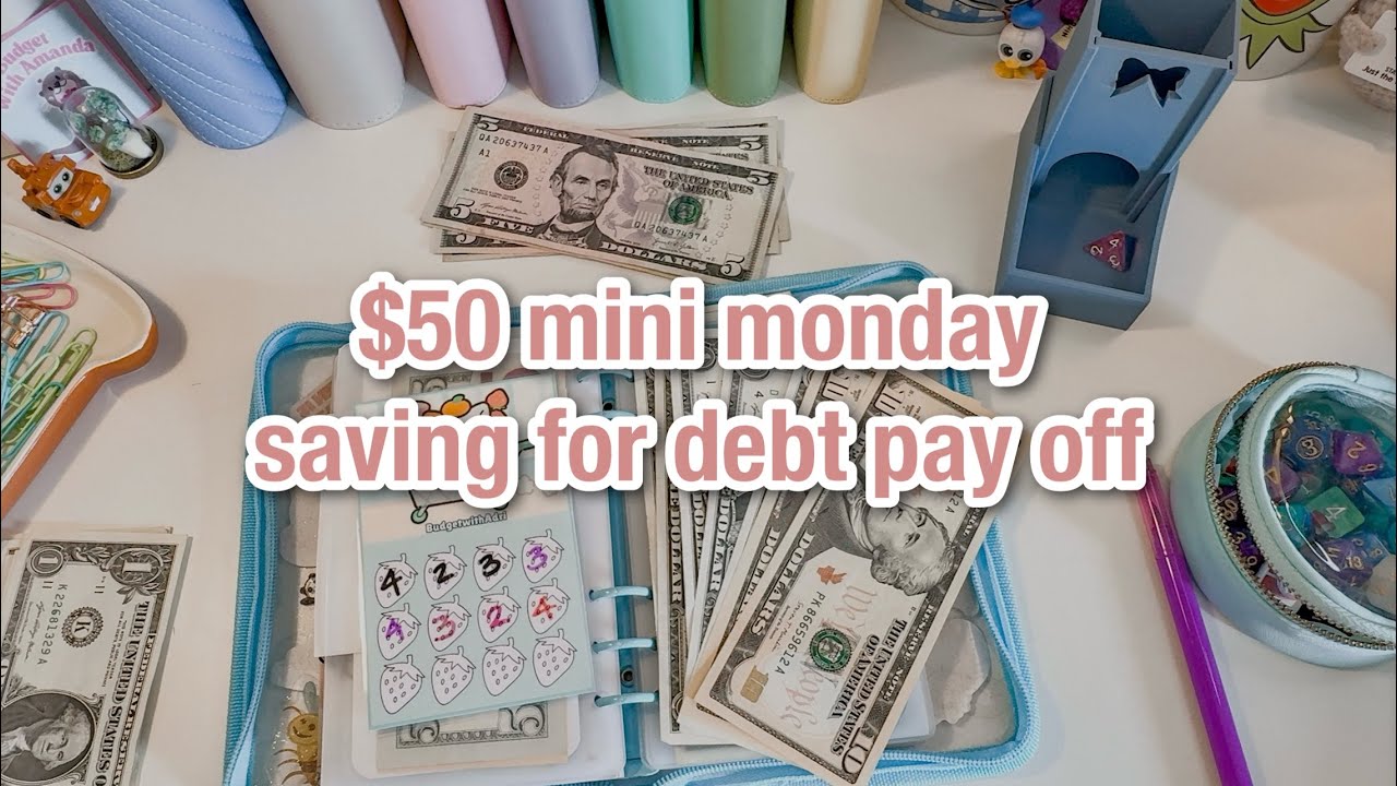 Мини-понедельник за 55 долларов | накопления на погашение долга | октябрь, неделя 2 | 