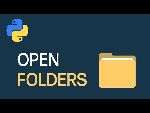 Video: Hvordan finder du mappen i Python?