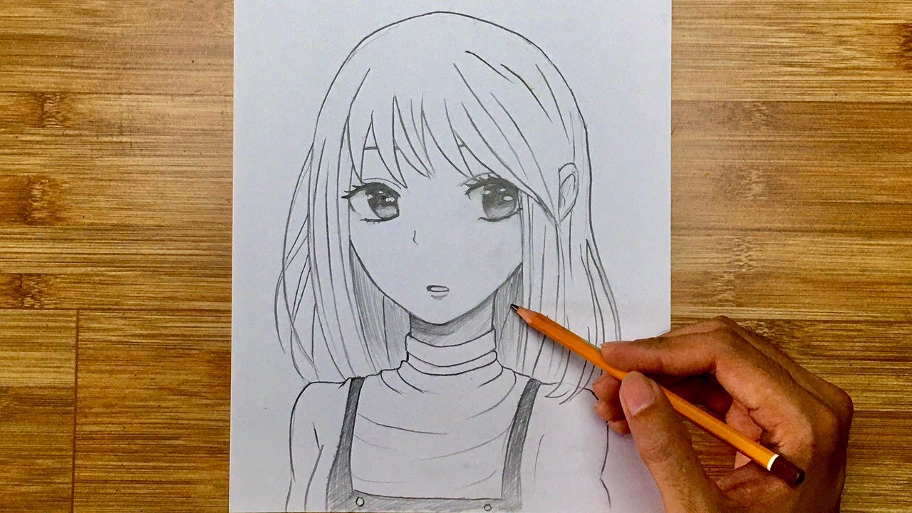 Giáo trình Artbook dạy vẽ chân dung thiếu nữ cho người mới bắt đầu - anime  chibi