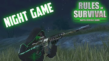 MY BEST NIGHT GAME! - Rules of Survival: Battle Royale