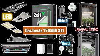 Growbox 120x60x180 and 200 | The best complete set 2026