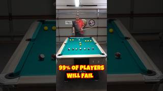 99% of Players will Fail #8ballpool #cueballcontrol #pooldrills