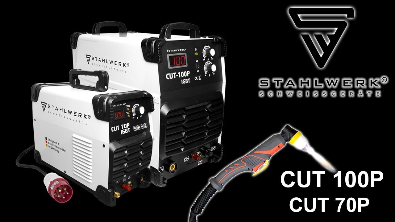 Videoanleitung Plasmaschneider Stahlwerk Cut70p Cut100p Igbt Youtube